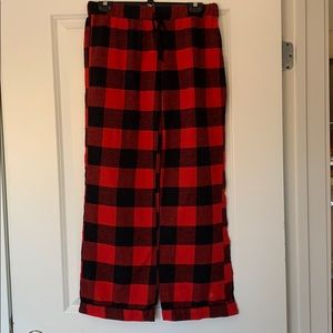 Free Press red and black pajama pants!